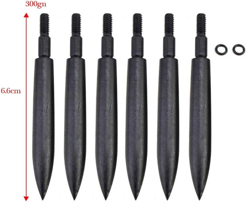 Linkboy Archery 12PCS Arrow Points Tips 75 90 100 125 150 200 250 300 350 Grain Broadheads Arrow Head Insert Hunting Archery Accessories Bows - Image 2